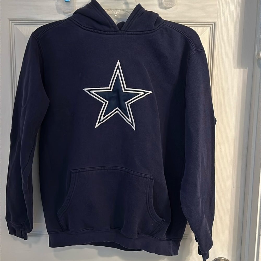 Dallas Cowboys Hoodie Youth XL Blue‎